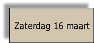 zaterdag 