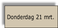 donderdag 